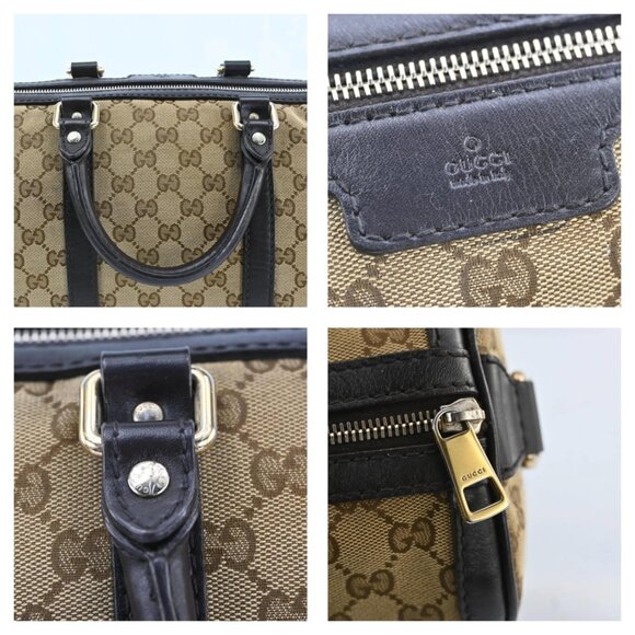 Authentic GUCCI Sherry Line Boston Bag GG Canvas bsj630-112725 - Picture 11 of 16